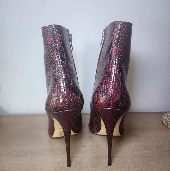 Aldo snake print ankle booties size 9 new without a box - Picture 3 of 8